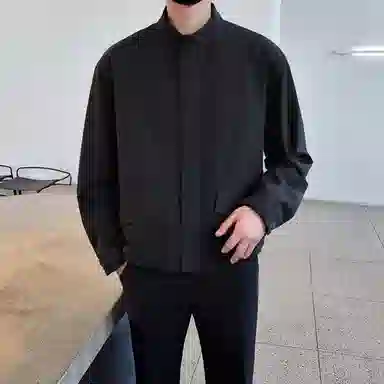 SHANTREE Loose Zip Hoodie Jacket