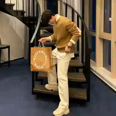 SHANTREE Casual Knit Sweater