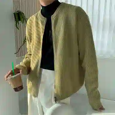 SHANTREE Retro Oversized Knit Sweater