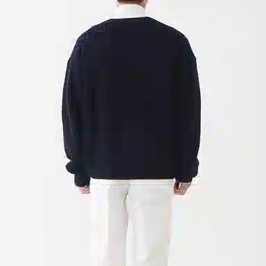 SHANTREE Casual Zip Knit Jacket