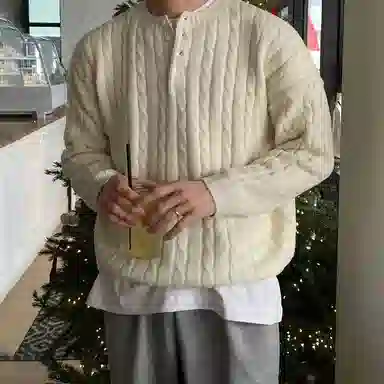 SHANTREE Lazy Knit Sweater