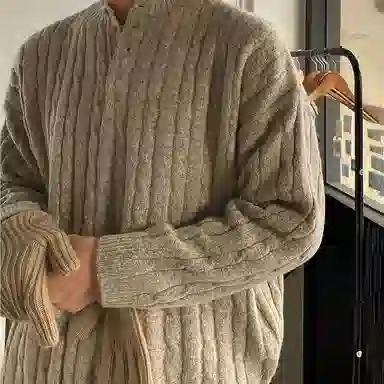 SHANTREE Lazy Knit Sweater