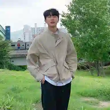 SHANTREE Loose Zip Hoodie Jacket