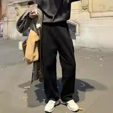 SHANTREE Straight Casual Pants Unisex