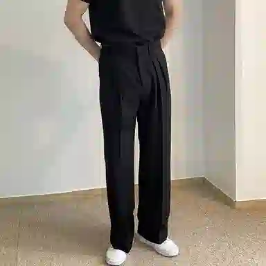 SHANTREE Classic Wide-Leg Pants