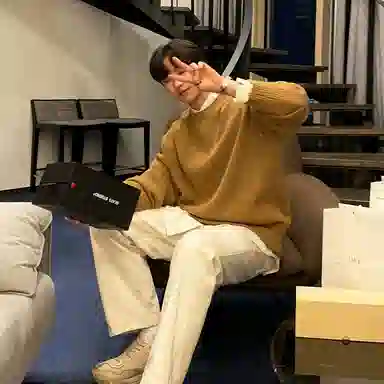 SHANTREE Casual Knit Sweater