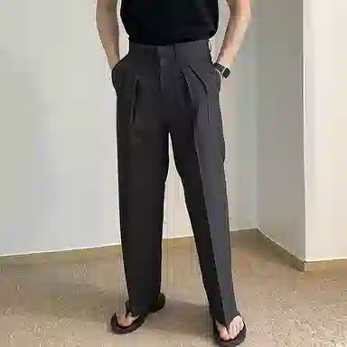 SHANTREE Classic Wide-Leg Pants