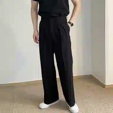 SHANTREE Classic Wide-Leg Pants