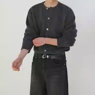 SHANTREE Round Neck Cardigan Knitwear