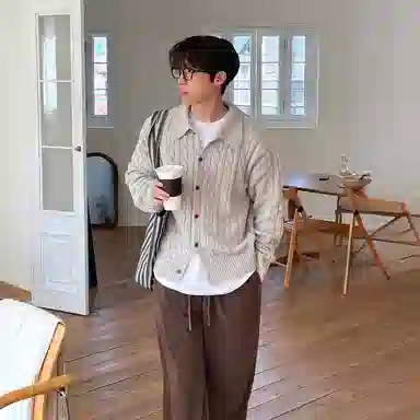 SHANTREE Knit Cardigan