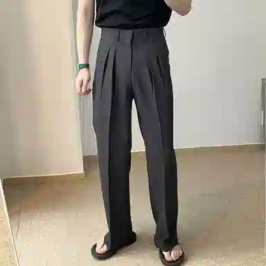 SHANTREE Classic Wide-Leg Pants