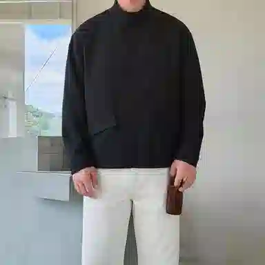 SHANTREE Loose Zip Hoodie Jacket