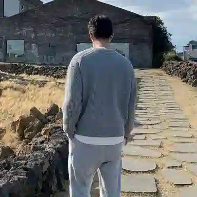 SHANTREE Casual Zip Knit Jacket