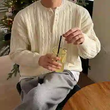 SHANTREE Lazy Knit Sweater