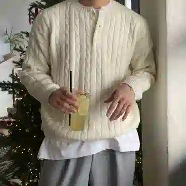 SHANTREE Lazy Knit Sweater