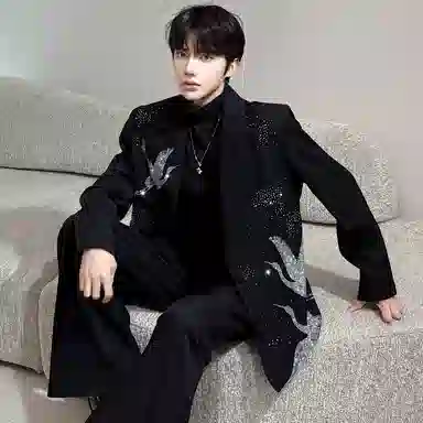 MIIRACER Black Luxury Blazer