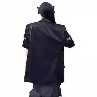 MIIRACER Short Sleeve Satin Shirt