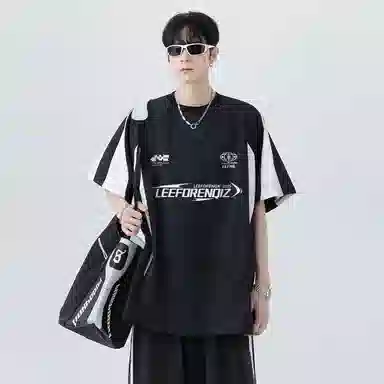 MIIRACER Heavyweight Colorblock T-Shirt