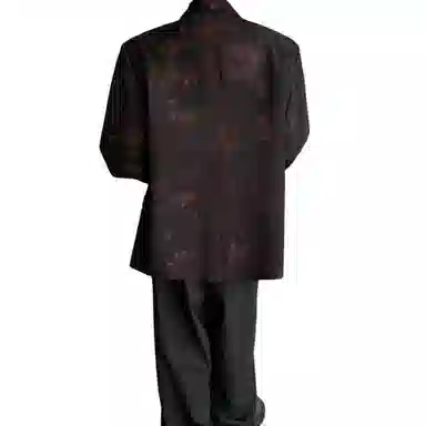 American Streetwear Night Rose Blazer