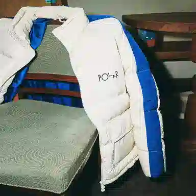 Polar Skate Co Stripe Puffer