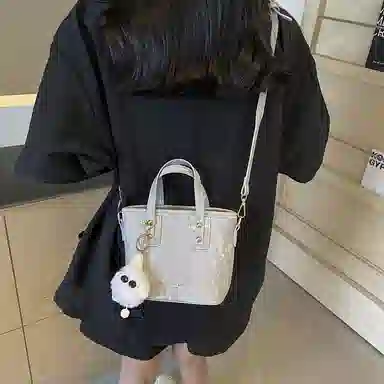 Miss Angel Crossbody Bucket Bag