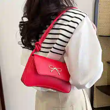 Miss Angel Bow Shoulder Bag