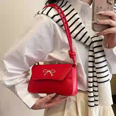 Miss Angel Bow Shoulder Bag