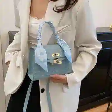 Miss Angel Stone Texture Shoulder Bag