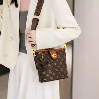 Miss Angel Crossbody Bag Brown/Beige