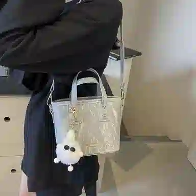 Miss Angel Crossbody Bucket Bag