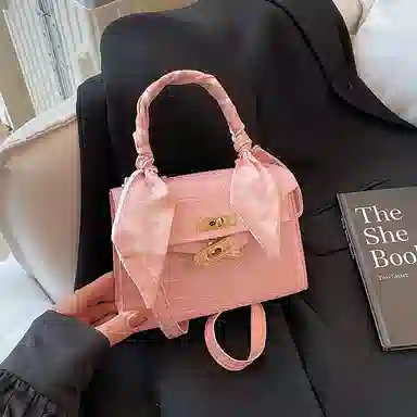 Miss Angel Stone Texture Shoulder Bag