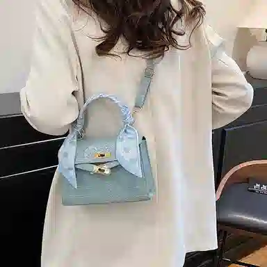 Miss Angel Stone Texture Shoulder Bag