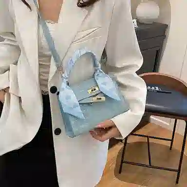 Miss Angel Stone Texture Shoulder Bag