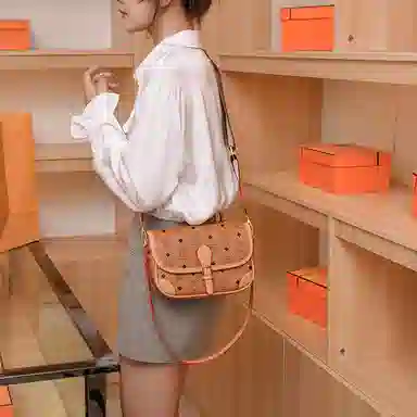 Miss Angel Vintage Crossbody Bag