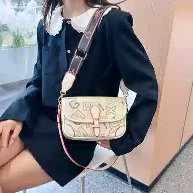 Miss Angel Vintage Crossbody Bag