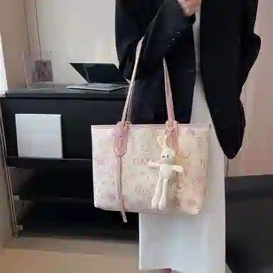 Miss Angel Fashion Shoulder Bag Brown