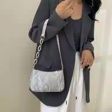 Miss Angel Bow Design Shoulder Bag