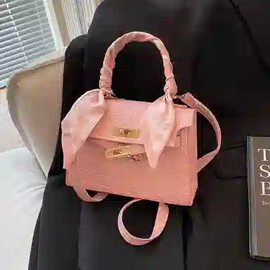 Miss Angel Stone Texture Shoulder Bag