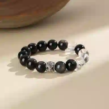EVAE+MOB Obsidian Bracelet