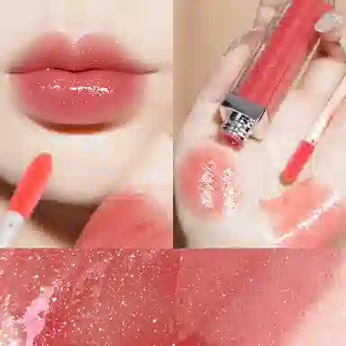 蓝色之恋 嘟嘟唇唇彩护唇精华唇蜜女口红唇釉叠涂保湿防干裂 水光 细闪