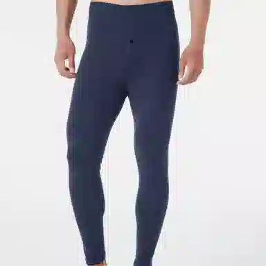 兰缪 蚕丝蛋白秋裤高弹舒适黑科技蓄热锁温抗静电抗起球不褪色抑菌吸湿排汗透气保暖裤 男款