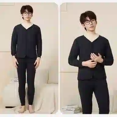 兰缪 儿童校服神器秋冬内搭棉袄棉服加厚内穿羊毛填充抗寒细绒亲肤舒适保暖套装 男女同款