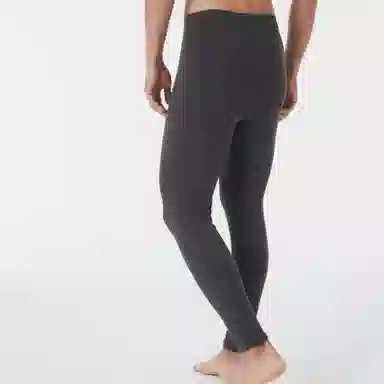 兰缪 蚕丝蛋白秋裤高弹舒适黑科技蓄热锁温抗静电抗起球不褪色抑菌吸湿排汗透气保暖裤 男款