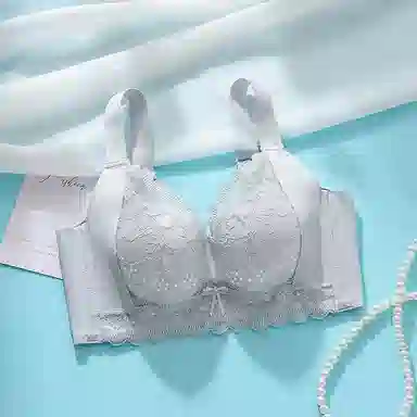 兰缪 小胸聚拢收副乳防下垂舒适透气文胸 女款