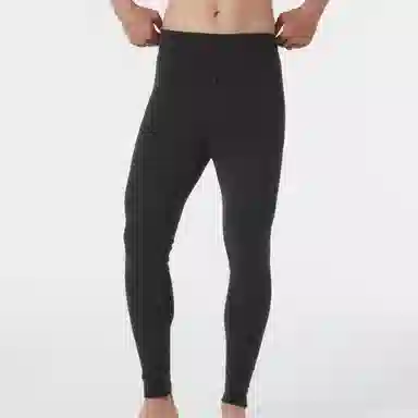 兰缪 蚕丝蛋白秋裤高弹舒适黑科技蓄热锁温抗静电抗起球不褪色抑菌吸湿排汗透气保暖裤 男款