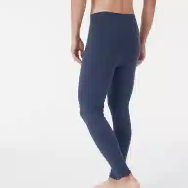 兰缪 蚕丝蛋白秋裤高弹舒适黑科技蓄热锁温抗静电抗起球不褪色抑菌吸湿排汗透气保暖裤 男款