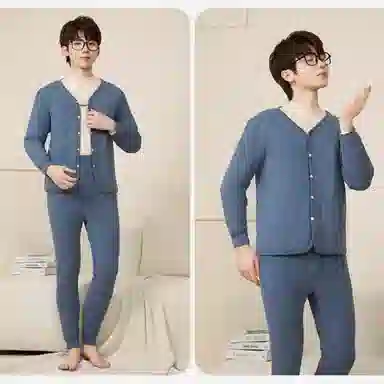 兰缪 儿童校服神器秋冬内搭棉袄棉服加厚内穿羊毛填充抗寒细绒亲肤舒适保暖套装 男女同款