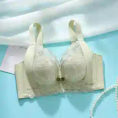 兰缪 小胸聚拢收副乳防下垂舒适透气文胸 女款