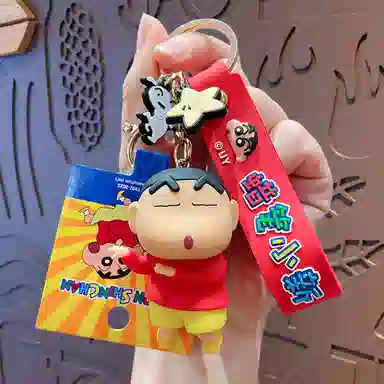 旧集 蜡笔小新表情款搞怪动作  谷圈挂件