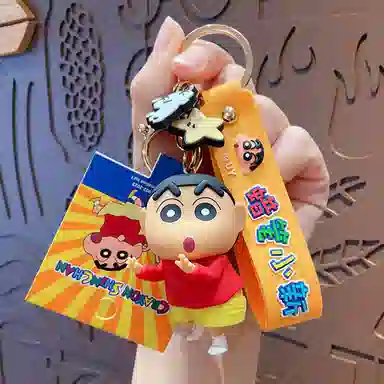 旧集 蜡笔小新表情款搞怪动作  谷圈挂件